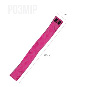 Пов'язка-стрічка з сатину 2-в-1 Adrien Lastic Satin Sash (пов'язка на очі і стрічка для зв'язування). Photo 2