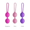 Вагінальні кульки Adrien Lastic Geisha Lastic Balls Mini Pink (S), діаметр 3,4 см, маса 85 г