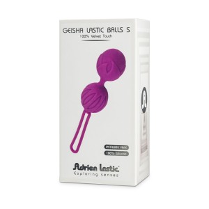 Вагінальні кульки Adrien Lastic Geisha Lastic Balls Mini Violet (S), діаметр 3,4 см, маcа 85 г. Photo 3