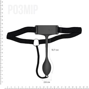 Вібратор-трусики Adrien Lastic Pan-T Vibe із пультом ДУ. Photo 2