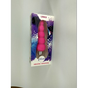 Анальний вібростимулятор Alive Lance, силікон, макс. діаметр 2,9 см (передостання кулька). Photo 3