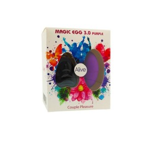 Віброяйце Alive Magic Egg 3.0 Purple з пультом ДК, на батарейках. Photo 2