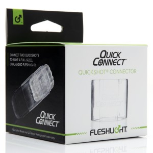 Адаптер Fleshlight Quickshot Quick Connect для з'єднання двох Квікшотов в одну іграшку. Photo 3