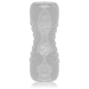 Мастурбатор Dorcel Double OO, двосторонній, два рельєфи