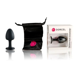Анальна пробка Dorcel Geisha Plug Diamond L з кулькою всередині, створює вібрації, макс. діаметр 4 с. Photo 3