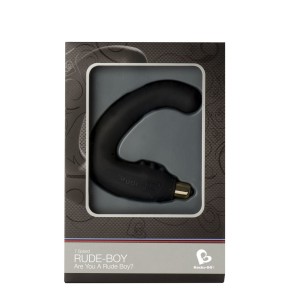 Вибромассажер простаты Rocks Off Rude-Boy Black, массаж промежности, макс диаметр 2,5см. Photo 2