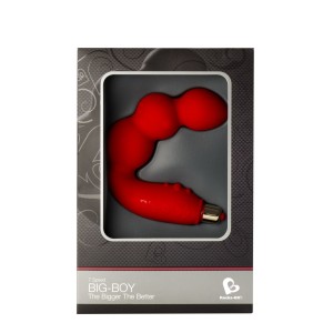 Вибромассажер простаты Rocks Off Big-Boy Red, массаж промежности, макс диаметр 4см. Photo 2