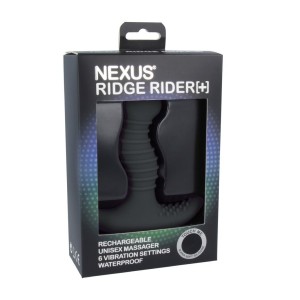 Массажер простаты с вибрацией Nexus Ridge Rider Plus Black, макс диаметр 3,7см, перезаряжаемый. Photo 2