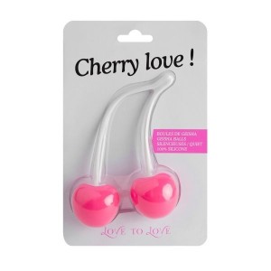Вагінальні кульки Love To Love CHERRY LOVE, діаметр 3,5 см, вага 77гр. Photo 2