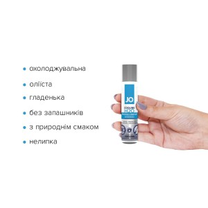 Охолоджувальна змазка на водній основі System JO H2O COOLING (30 мл) з ментолом, рослинний гліцерин. Photo 2