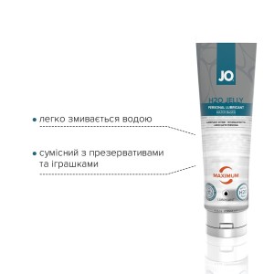 Густий лубрикант на водній основі System JO H2O JELLY — MAXIMUM (120 мл). Photo 3