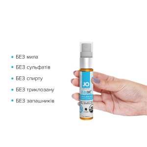 Очищувальний спрей System JO NATURALOVE — ORGANIC (30 мл) без сульфатів, триклозану та спирту. Photo 2