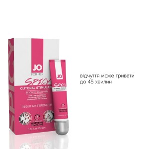 Возбуждающий гель для клитора System JO SPICY WARMING (10 мл) разогревающий. Photo 3