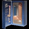 Фалоімітатор Doc Johnson The Realistic Cock 8 inch White - ULTRASKYN, Vack-U-Lock, діаметр 5,1 см