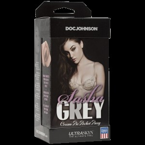 Мастурбатор-вагіна Doc Johnson Sasha Grey - Ultraskyn Cream Pie Pocket. Photo 2