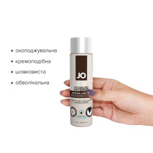 Лубрикант з кокосовою олією System JO SILICONE FREE HYBRID — COOLING 120 мл. Photo 2