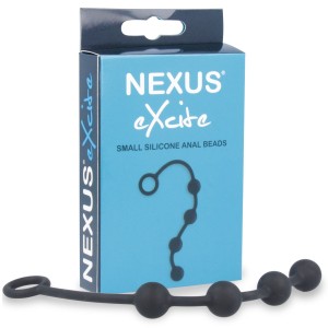 Анальні кульки Nexus Excite Small Anal Beads, силікон, макс. діаметр 2 см. Photo 3