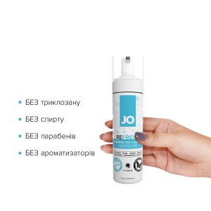 М’яка пінка для очищення іграшок System JO REFRESH (207 мл) дезінфікує, проникає глибоко. Photo 2