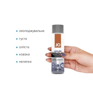Анальна змазка System JO ANAL PREMIUM — COOLING (120 мл) охолоджувальна, на силіконовій основі. Photo 2