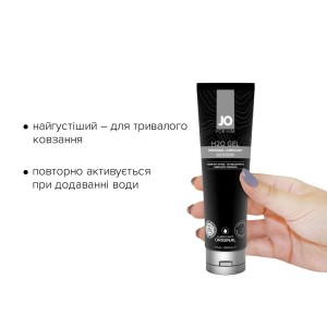 Густий лубрикант на водній основі System JO H2O GEL — ORIGINAL (120 мл), рослинний гліцерин. Photo 2