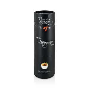 Масажна олія Plaisirs Secrets Creme Brulee (59 мл) з афродизіаками їстівна, подарункове паковання. Photo 3