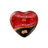 Масажна свічка-серце Plaisirs Secrets Caramel (35 мл)