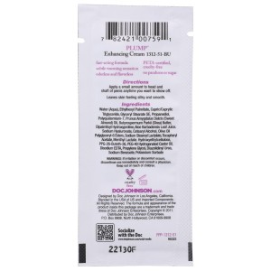 Крем для збільшення члена Doc Johnson Plump - Enhancing Cream For Men (7 г). Photo 2