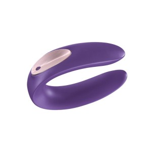 Вібратор для пар Satisfyer Double Plus Remote з пультом ДК та двома моторчиками. Photo 3