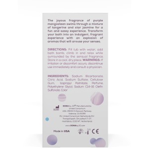 Набір бомбочок для ванни Dona Bath Bomb Sassy Tropical Tease (140 г). Photo 3