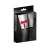 Гартер на ногу Bijoux Pour Toi - WITH BOW Red, сексуальна підв'язка з бантиком, екошкіра