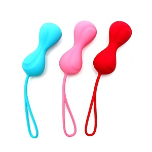 Вагінальні кульки Satisfyer Power Balls (3 пари), діаметр 3,4см, маса 60-76-92г, з кулькою всередині. Photo 2