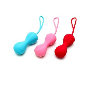 Вагінальні кульки Satisfyer Power Balls (3 пари), діаметр 3,4см, маса 60-76-92г, з кулькою всередині. Photo 3