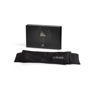 Пов’язка-стрічка з сатину 2в1 Bijoux Indiscrets: Shhh (пов’язка на очі і стрічка для зв’язування)