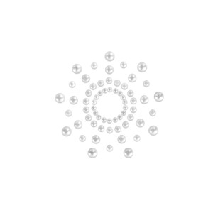 Пестіс з кристалів Bijoux Indiscrets - Mimi Pearl, прикраса на груди. Photo 3