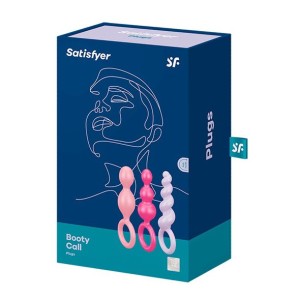 Набір анальних іграшок Satisfyer Plugs (set of 3) - Booty Call, макс. діаметр 3 см. Photo 3
