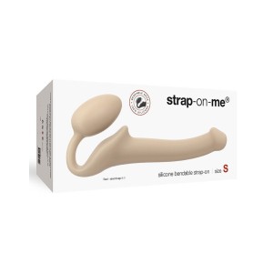 Безремінний страпон Strap-On-Me Flesh S, повністю регульований, діаметр 2,7см. Photo 3