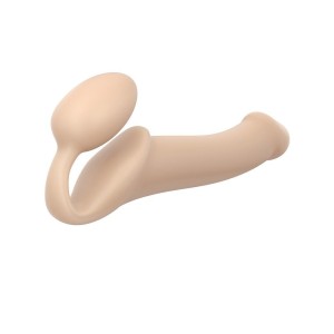 Безремінний страпон Strap-On-Me Flesh L, повністю регульований, діаметр 3,7 см. Photo 2