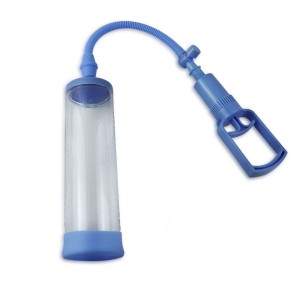 Вакуумна помпа з ручним насосом Men Powerup Blue. Photo 2