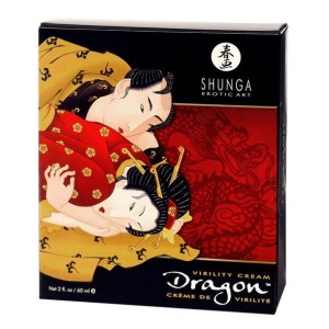 Стимулювальний крем для пар Shunga SHUNGA Dragon Cream (60 мл), ефект тепло-холод та поколювання. Photo 2