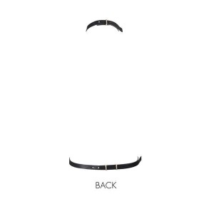 Портупея Bijoux Indiscrets MAZE - I Harness Black, екошкіра, дуже стильна. Photo 2