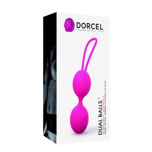 Вагінальні кульки Dorcel Dual Balls Magenta, діаметр 3,6см, вага 55гр. Photo 3