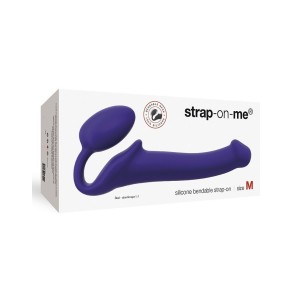Безремінний страпон Strap-On-Me Violet M, повністю регульований, діаметр 3,3 см. Photo 3