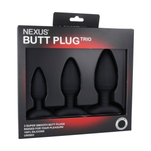 Набір анальних пробок Nexus Butt Plug Trio, макс. діаметр 3–4–5 см. Photo 2