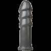 Фалоімітатор для фістингу Doc Johnson American Bombshell B-10 Warhead Gun Metal, діаметр 6,9 см
