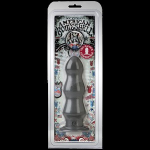 Анальна втулка для фістінга Doc Johnson American Bombshell - B-7 Tango - Gun Metal, діаметр 5,6см. Photo 2