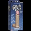 Фалоімітатор Doc Johnson The Realistic Cock 6 inch White - PVC, Vack-U-Lock, діаметр 4,3 см