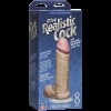 Фалоімітатор Doc Johnson The Realistic Cock 8 inch White - PVC, Vack-U-Lock, діаметр 5,1 см