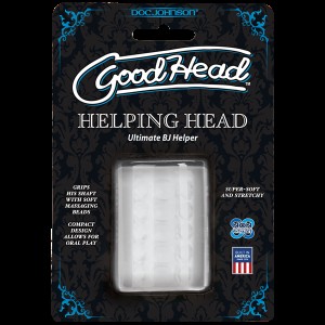 Мастурбатор Doc Johnson GoodHead - Helping Head ULTRASKYN, супер помічниця для мінету. Photo 2
