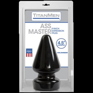 Пробка для фістінгу Doc Johnson Titanmen Tools - Butt Plug - 4.5 Inch Ass Master, діаметр 11,7 см. Photo 2
