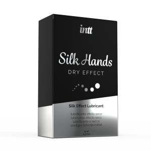 Ультрагуста силіконова змазка Intt Silk Hands (15 мл) з матовим ефектом, шовковистий ефект. Photo 3